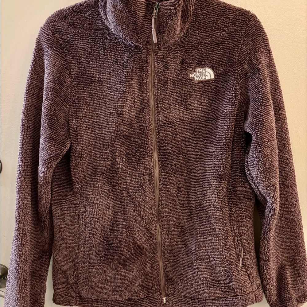 The North Face Purple Teddy Jacket Plush Fleece
